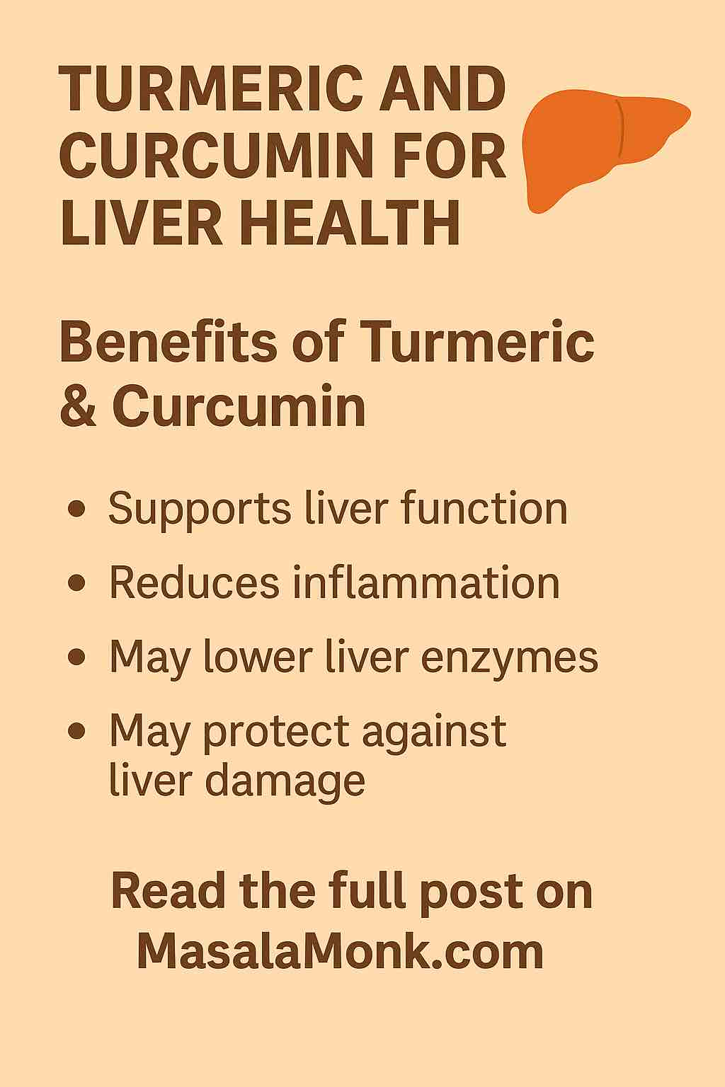 TURMERIC AND CURCUMIN FOR LIVER HEALTH
