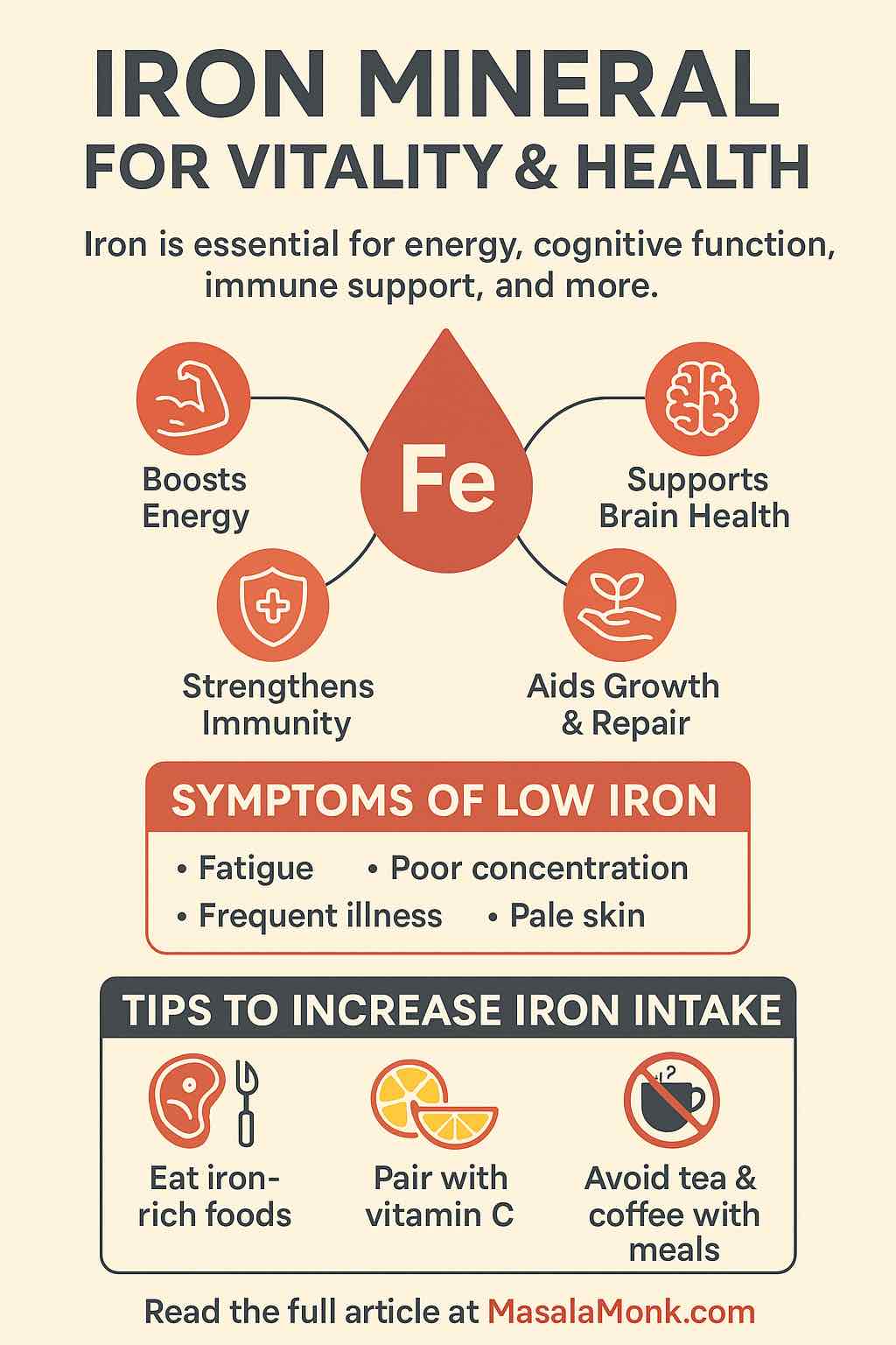 IRON MINERAL FOR VITALITY & HEALTH