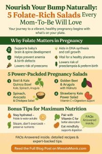 5 Folate-Rich Salads Every Mom-To-Be Will Love