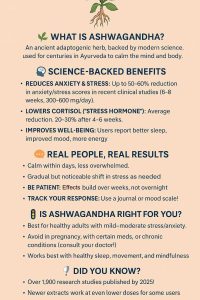 Ashwagandha for Anxiety and Stress Relief