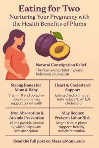 Nurturing Your Pregnancy with the Health Benefits of Plums