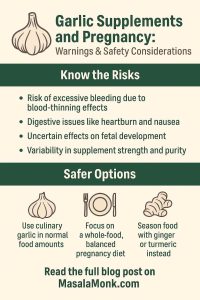 Garlic Supplements and Pregnancy
