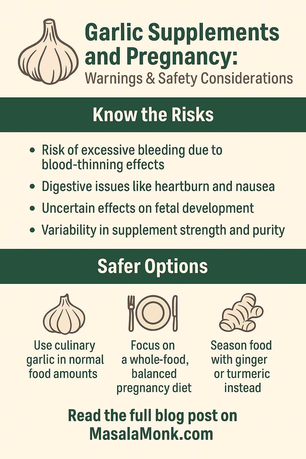 Garlic Supplements and Pregnancy