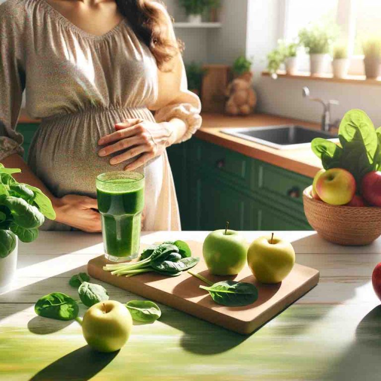 Picture of 5 Iron-Enriched Smoothies for Pregnancy with Spinach and Apple - Masala ...