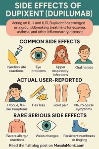 SIDE EFFECTS OF DUPIXENT (DUPILUMAB)