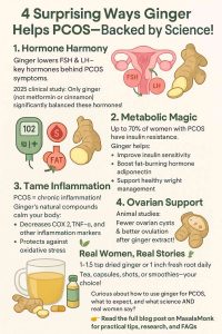 4 Surprising Ways Ginger Helps PCOS