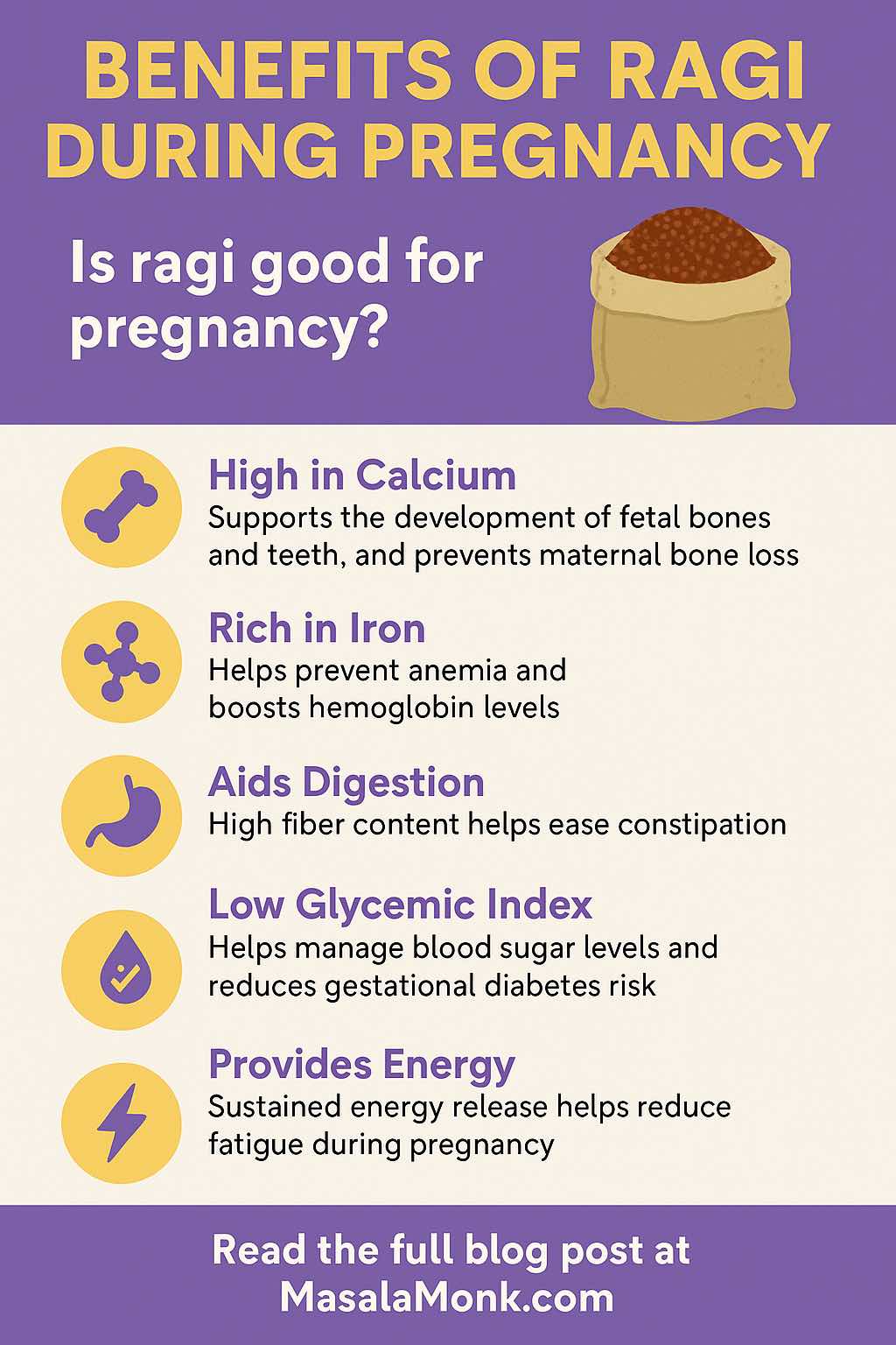 BENEFITS OF RAGI DURING PREGNANCY