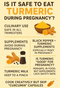 TURMERIC DURING PREGNANCY