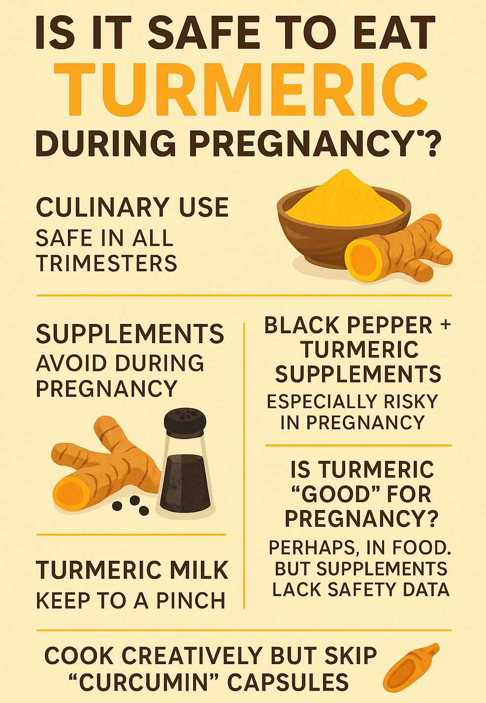 TURMERIC DURING PREGNANCY