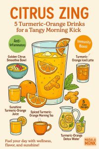 Turmeric-Orange Drinks