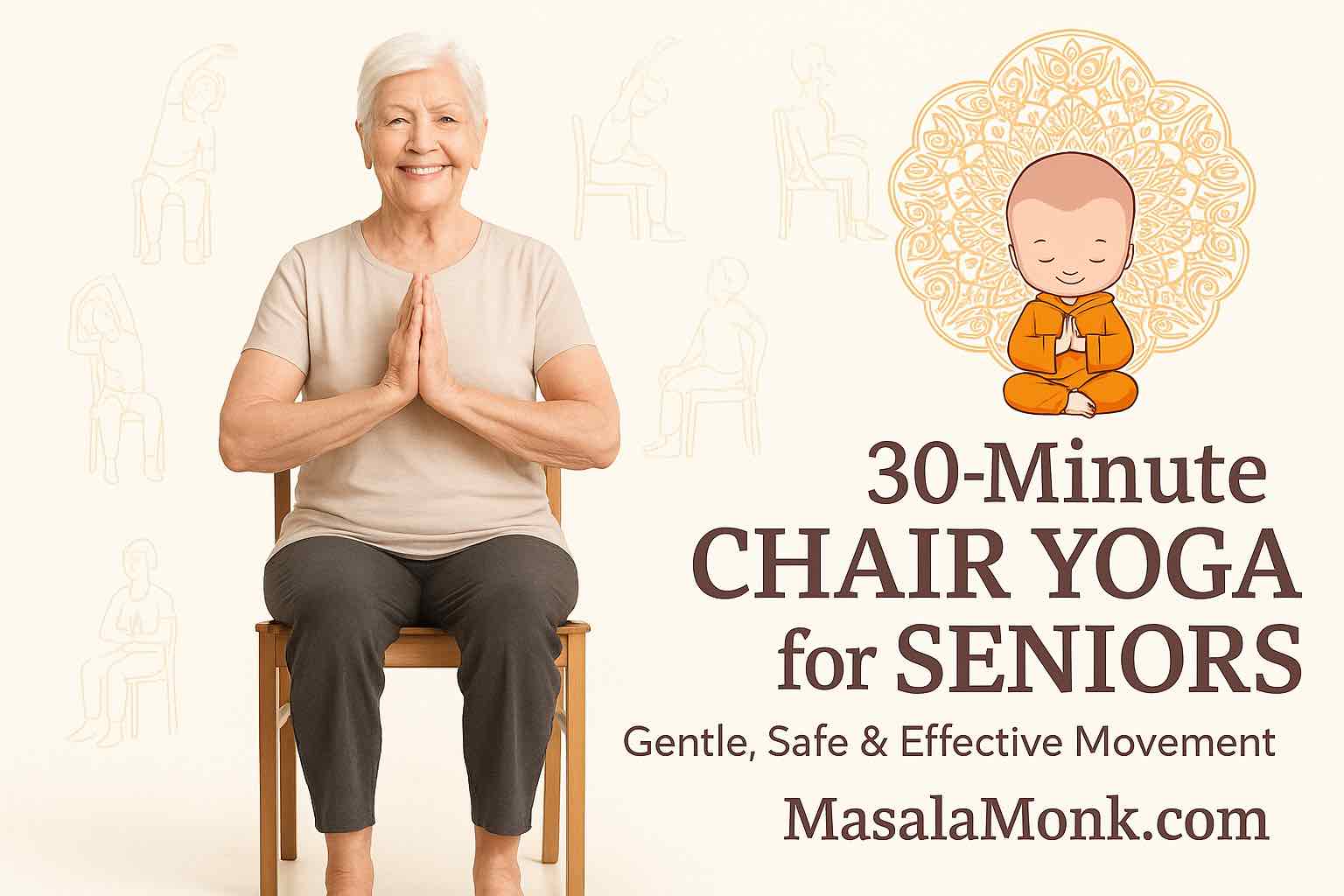 30-Minute Free CHAIR YOGA for SENIORS