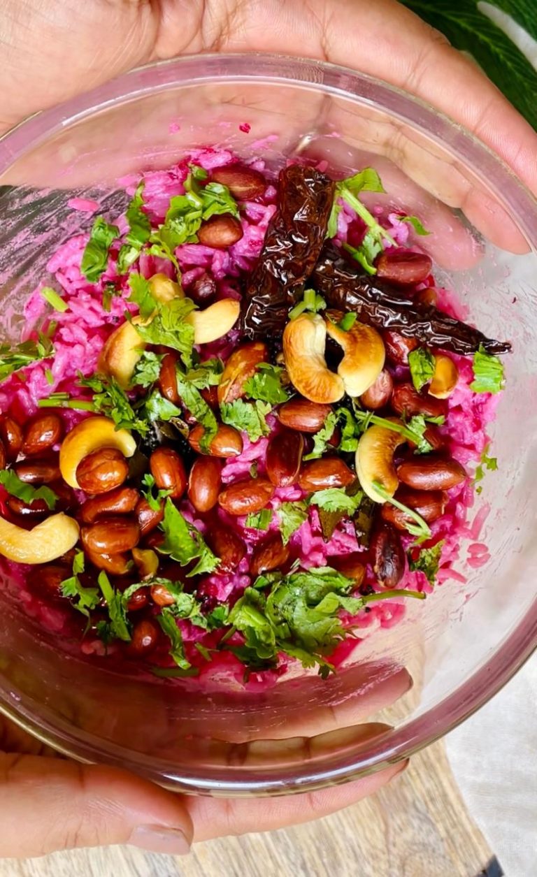 Barbie Curd Rice: A Vibrant Beetroot Twist on Classic Curd Rice ...