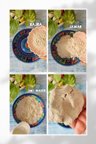 A perfect and foolproof Jowar Bajra Roti Recipe - Masala Monk