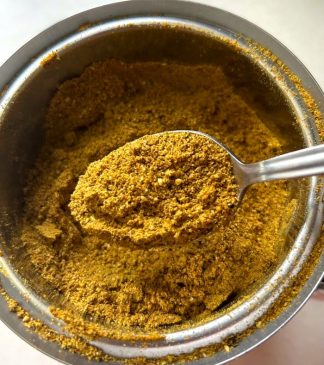 Authentic Sambar Masala Recipe Sambar Podi Masala Monk