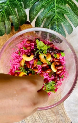 Barbie Curd Rice: A Vibrant Beetroot Twist on Classic Curd Rice ...
