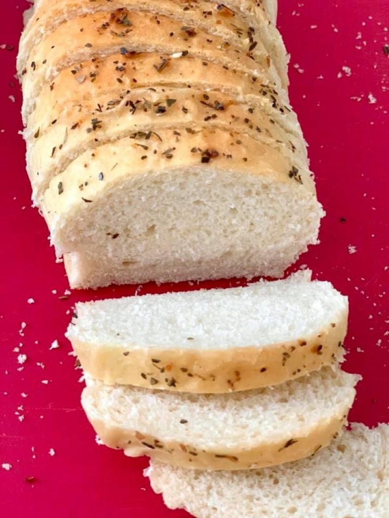 Homemade Garlic Bread Loaf from Scratch- Easy Recipe - Masala Monk