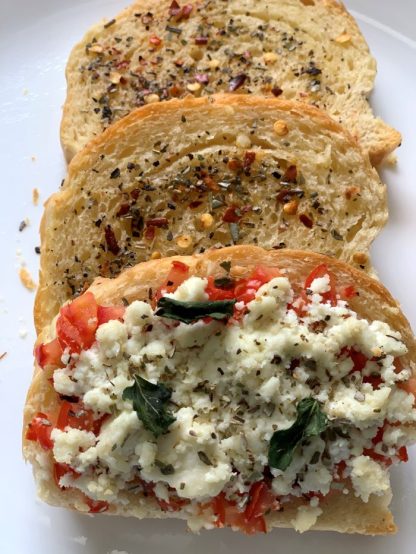 Homemade Garlic Bread Loaf from Scratch- Easy Recipe - Masala Monk