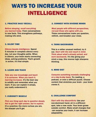 8 Effective Ways to Boost Your Intelligence - Masala Monk