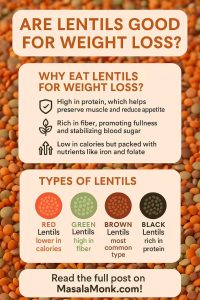 ARE LENTILS GOOD FOR WEIGHT LOSS? WHY EAT LENTILS FOR WEIGHT LOSS?