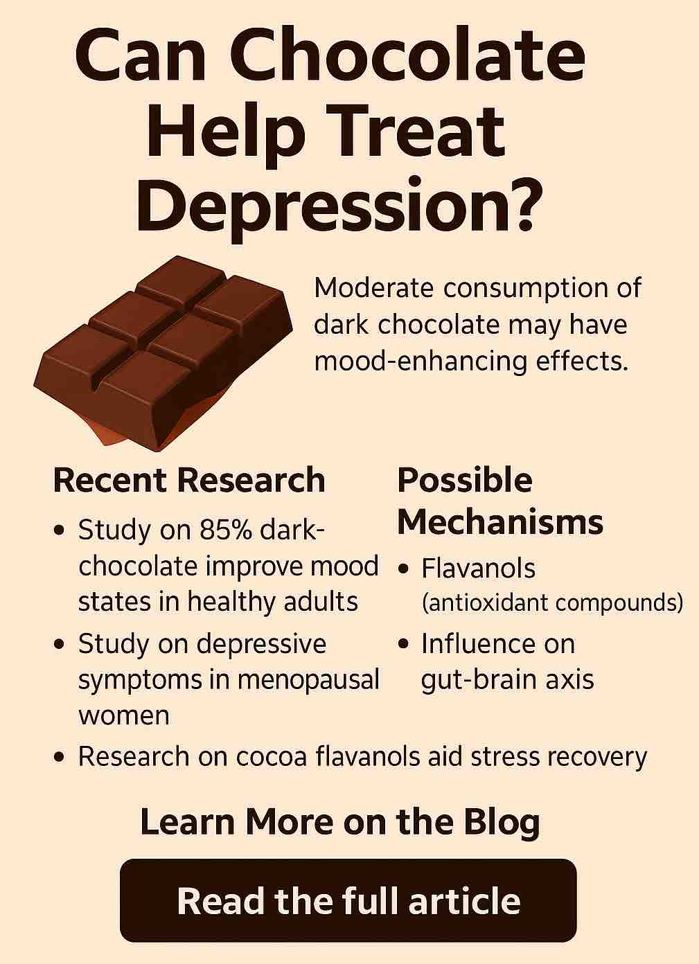 Can Chocolate Help Treat Depression?
