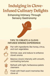 Indulging in Clove-Infused Culinary Delights Enhancing Intimacy Through Sensory Gastronomy