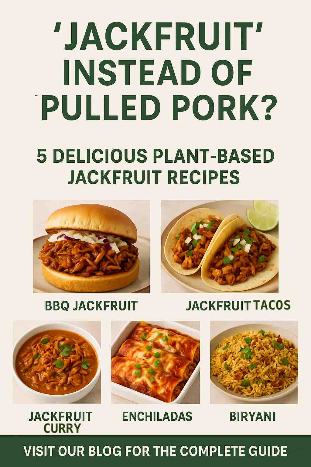 'JACKFRUIT' INSTEAD OF PULLED PORK? 5 DELICIOUS PLANT-BASED JACKFRUIT RECIPES