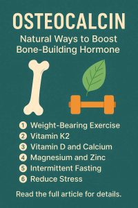 OSTEOCALCIN Natural Ways to Boost Bone-Building Hormone