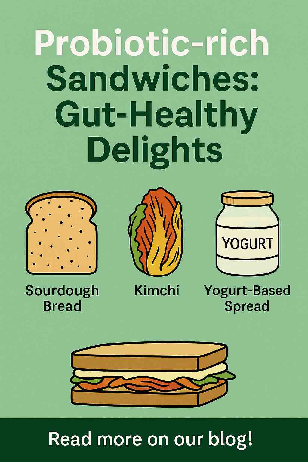 Probiotic-rich Sandwiches: Gut-Healthy Delights