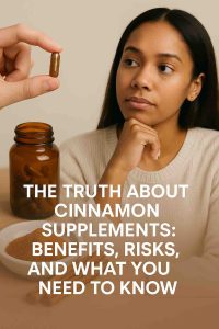 The Truth About Cinnamon Supplements: Benefits, Risks, and What You Need to Know