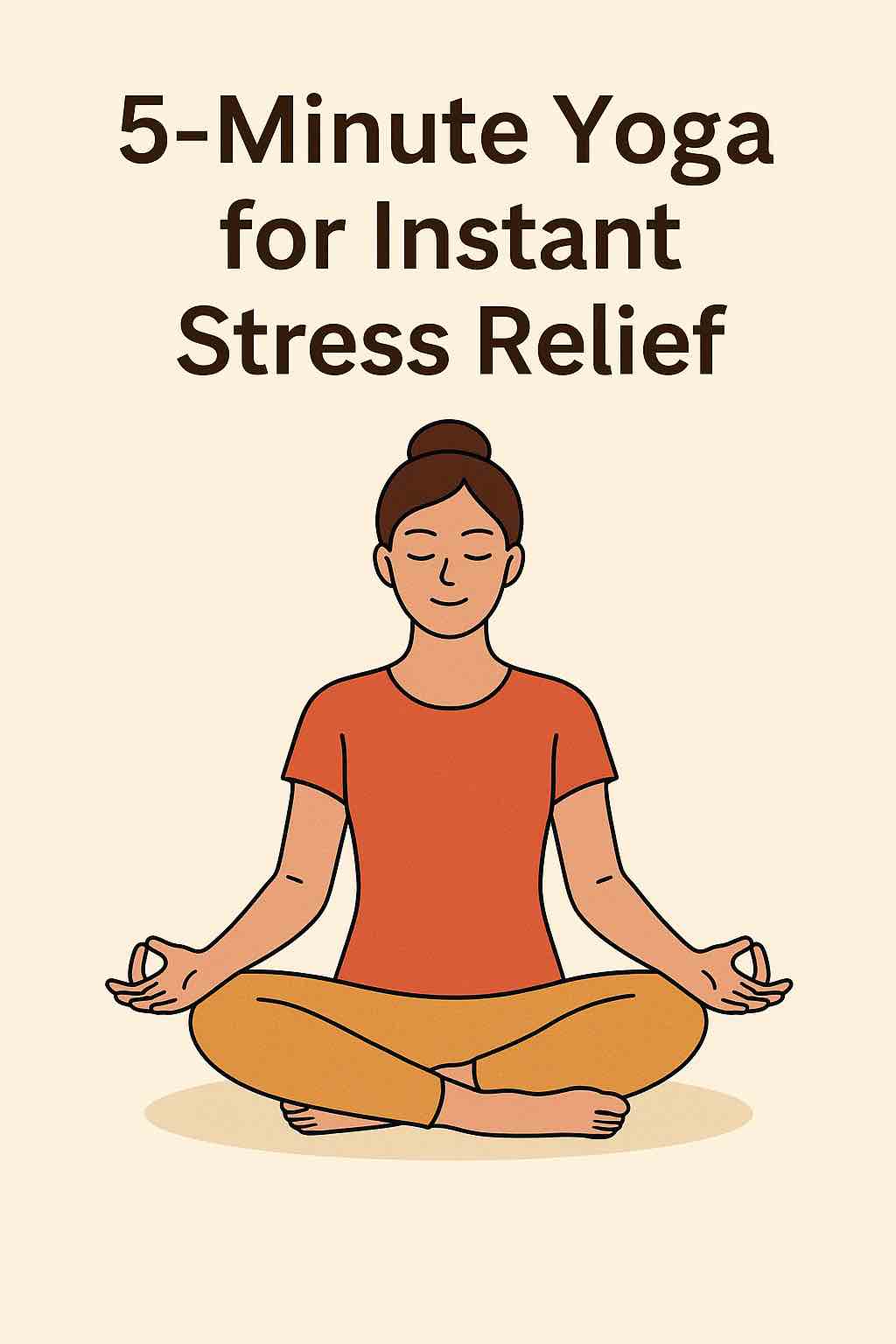 5-Minute Yoga for Instant Stress Relief (Perfect for Busy Days)
