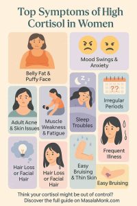 Top Symptoms of High Cortisol in Women