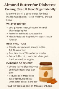 Almond Butter for Diabetes