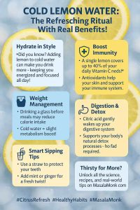 COLD LEMON WATER: