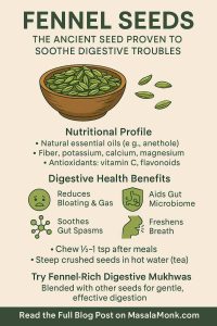 FENNEL SEEDS Digestion