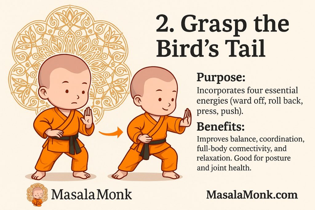 Grasp the Bird's Tail Tai Chi Guide