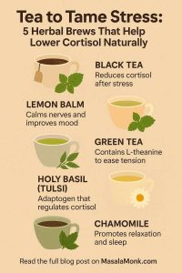 Herbal Brews That Help Lower Cortisol