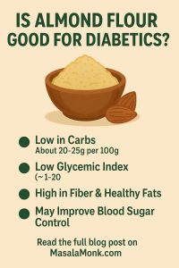 IS ALMOND FLOUR GOOD FOR DIABETICS?