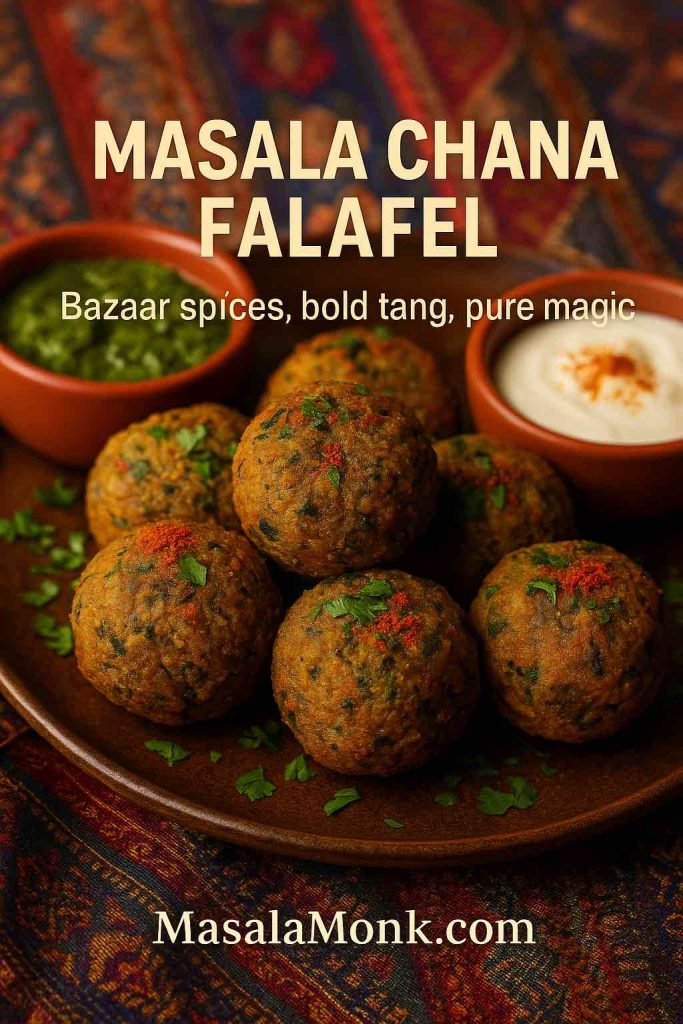 Masala Chana Falafel: A Love Letter to the Bazaar