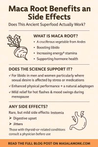 Maca Root Benefits an Side Effects