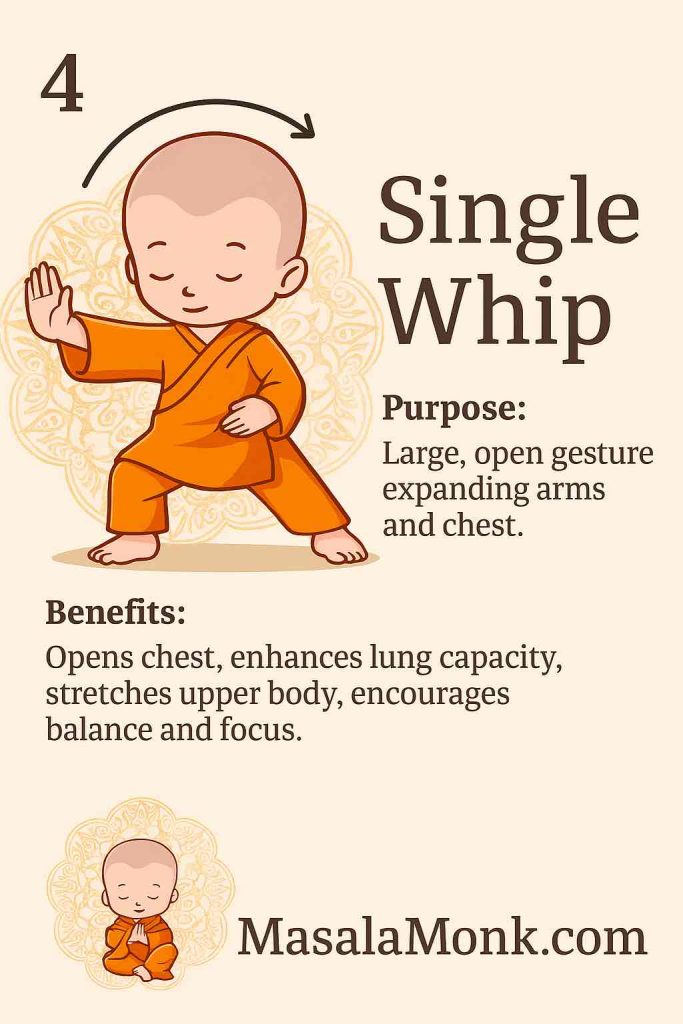 Single Whip Tai Chi Guide