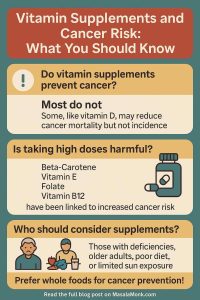 Vitamin Supplements and Cancer Risk: