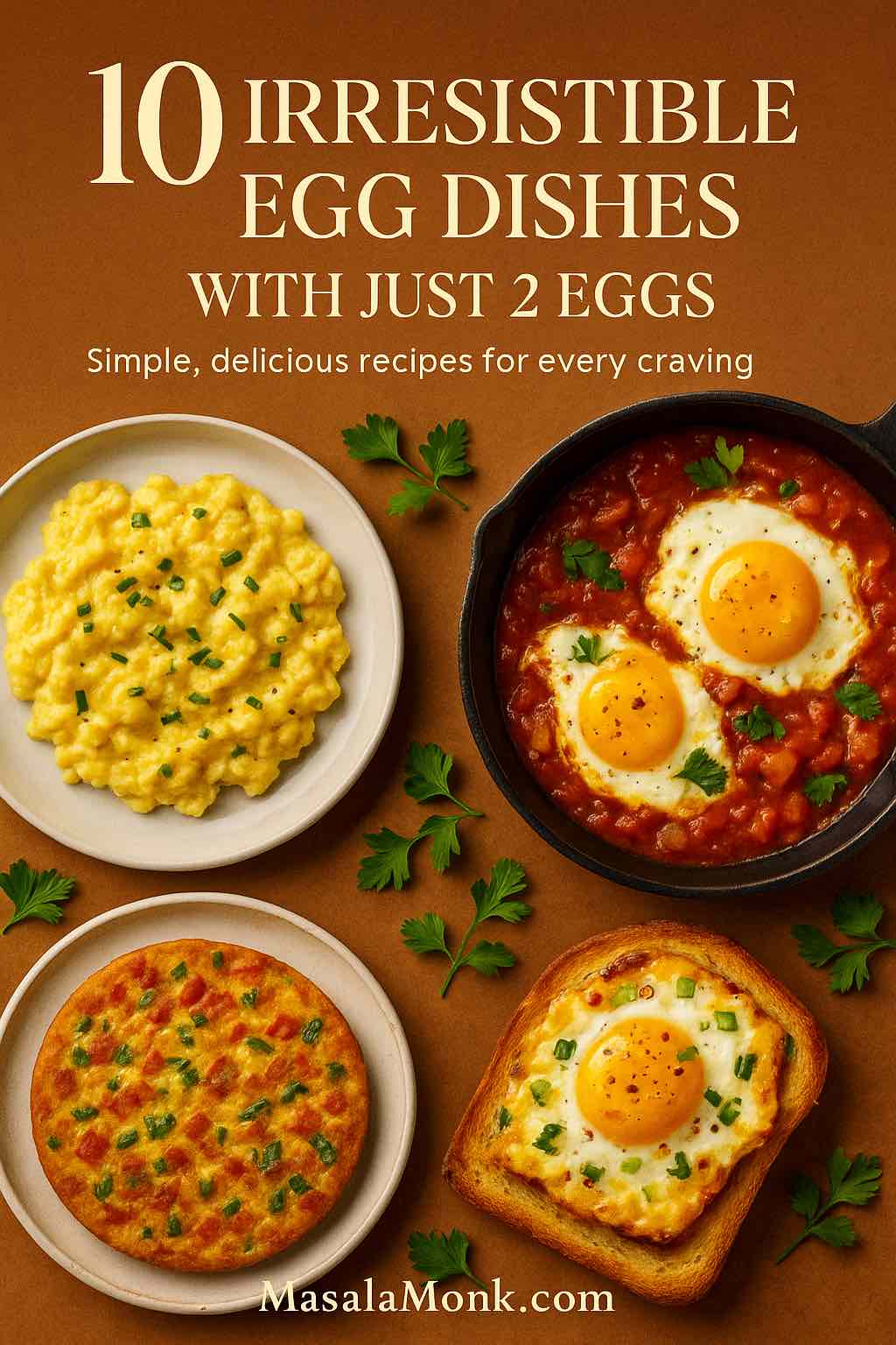 10 Irresistible Egg Dishes With Just 2 Eggs