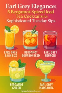 Bergamot-Spiced Iced Tea Cocktails