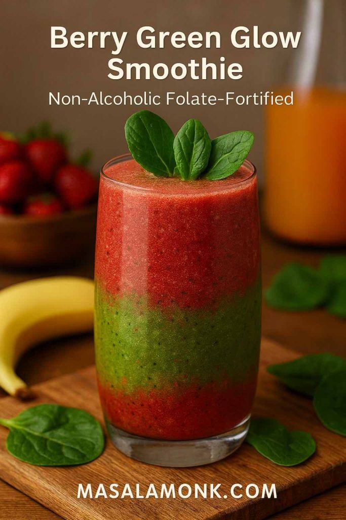 Berry Green Glow Smoothie