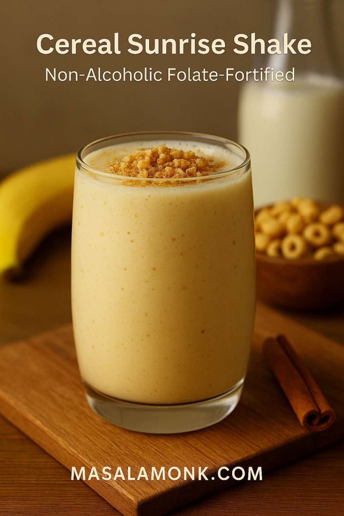 Cereal Sunrise Shake