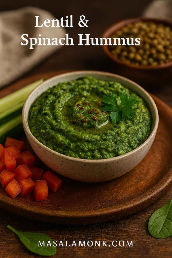 Lentil & Spinach Hummus
