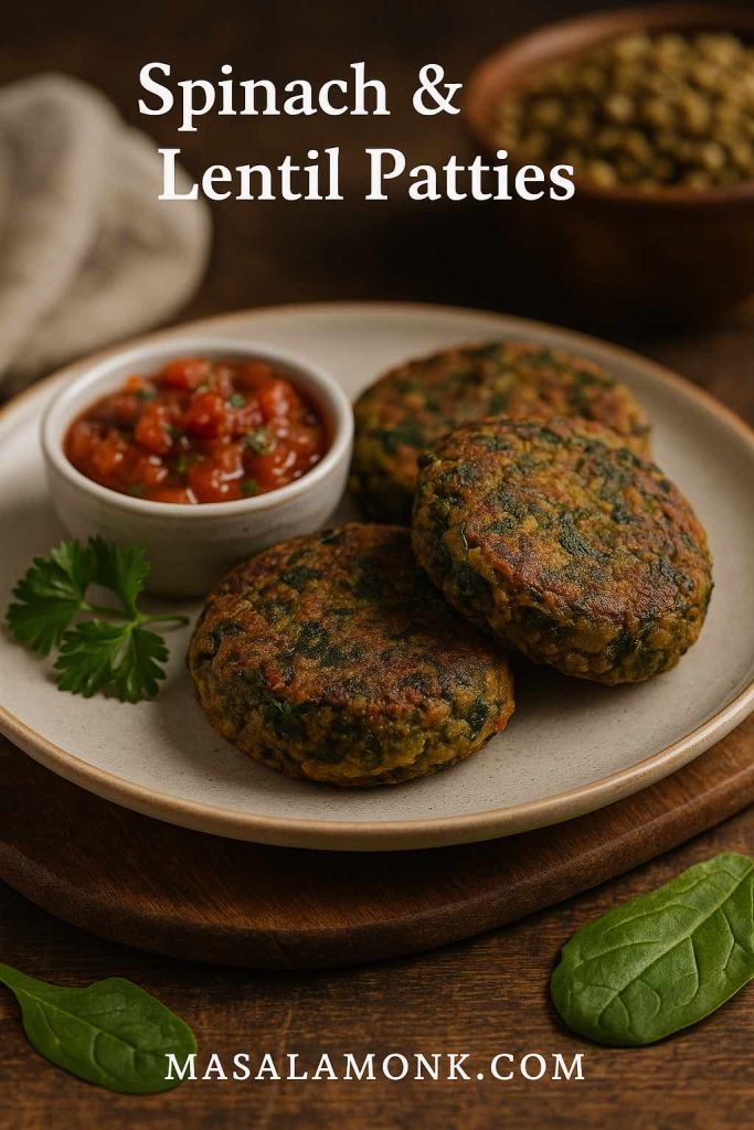 Spinach & Lentil Patties