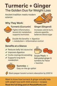 Turmeric and Ginger for Effective Weight Loss