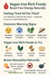 Vegan Iron Rich Foods: Boost Your Energy Naturally