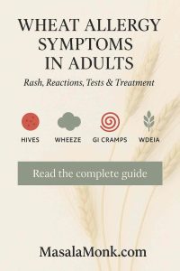 WHEAT ALLERGY SYMPTOMS IN ADULTS Rash, Reactions, Tests & Treatment